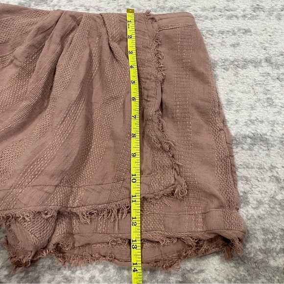 Free People Dusty Pink Linen Skort - Picture 9 of 10